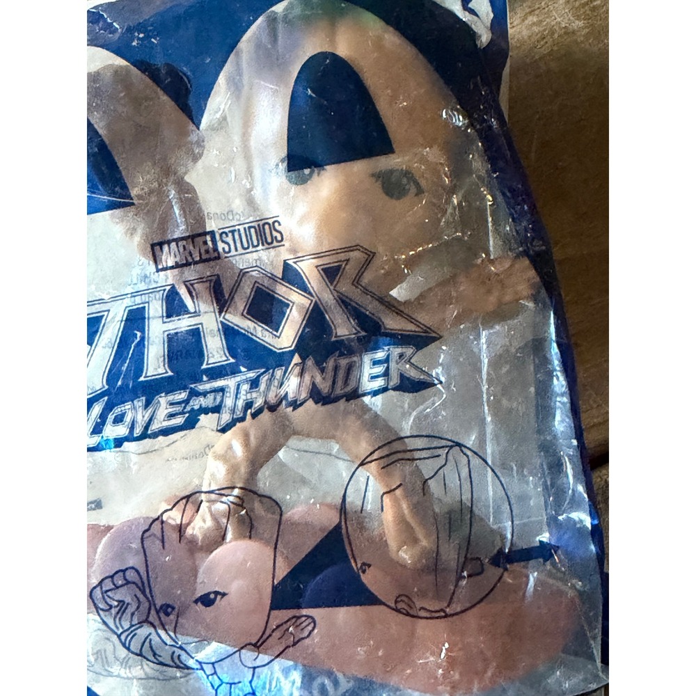 McDonalds 2022 Marvel Thor Love and Thunder Groot Happy Meal Toy New Sealed